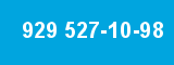 929 527-10-98 929 527-10-98